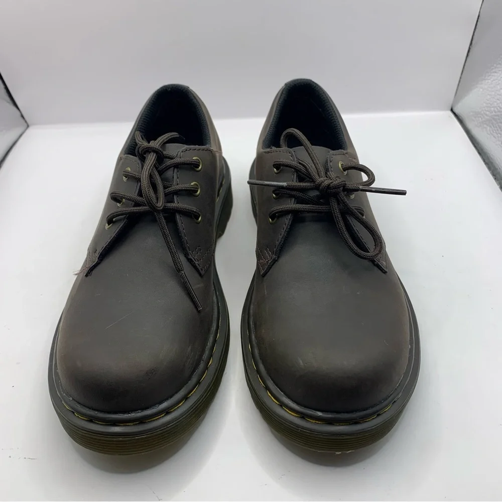 Dr Martens Ambassador Oxford Shoes Brown Size big kids US 2 - Picture 2 of 9